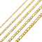 Figaro Chain Necklace Stainless Steel Real Gold Plated Chains for Men Women Jewelry Gift for Men Women 8.5mm width 24 Inches Real Gold-Plated - Evallys.com # #