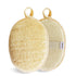 Natural Loofah Sponge Exfoliating Body Scrubber (2 Pack),Made with Eco-Friendly and Biodegradable Shower Luffa Sponge, Loofah for Women and Men, Beige 2 Count (Pack of 1) - Evallys.com # #