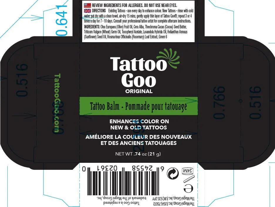 Tattoo Goo Aftercare Kit Includes Antimicrobial Soap, Balm, and Lotion, Tattoo Care for Color Enhancement + Quick Healing - Vegan, Cruelty-Free, Petroleum-Free (3 Piece Set) - Evallys.com # #