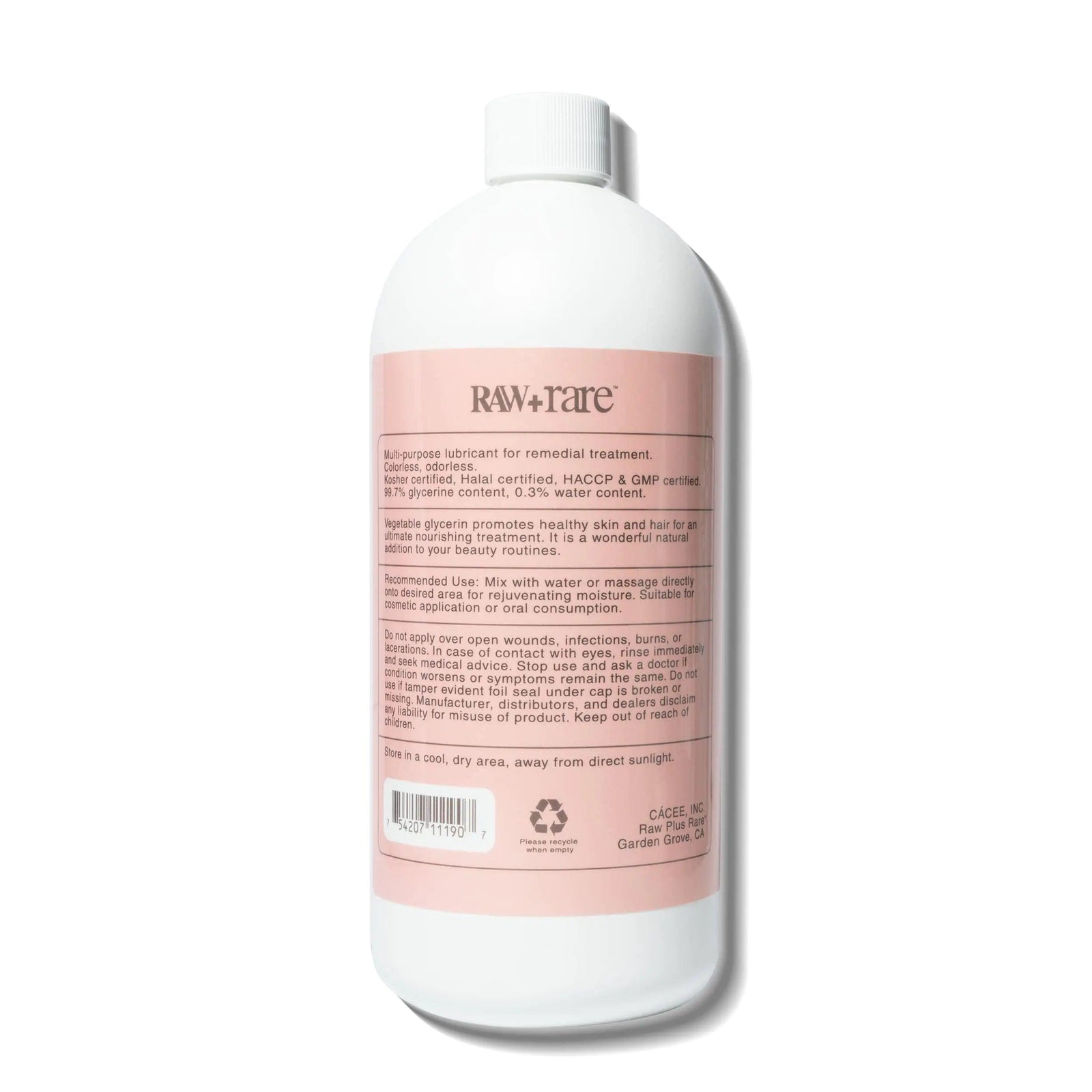 Vegetable Glycerin/Glycerine Quart (32 fl. oz.), Natural Pure USP Food Grade/Cosmetic Grade, For Skin, Hair, Crafts, Soap Base Oil - Kosher, Halal and Pharmaceutical 32 Fl Oz (Pack of 1) - Evallys.com # #