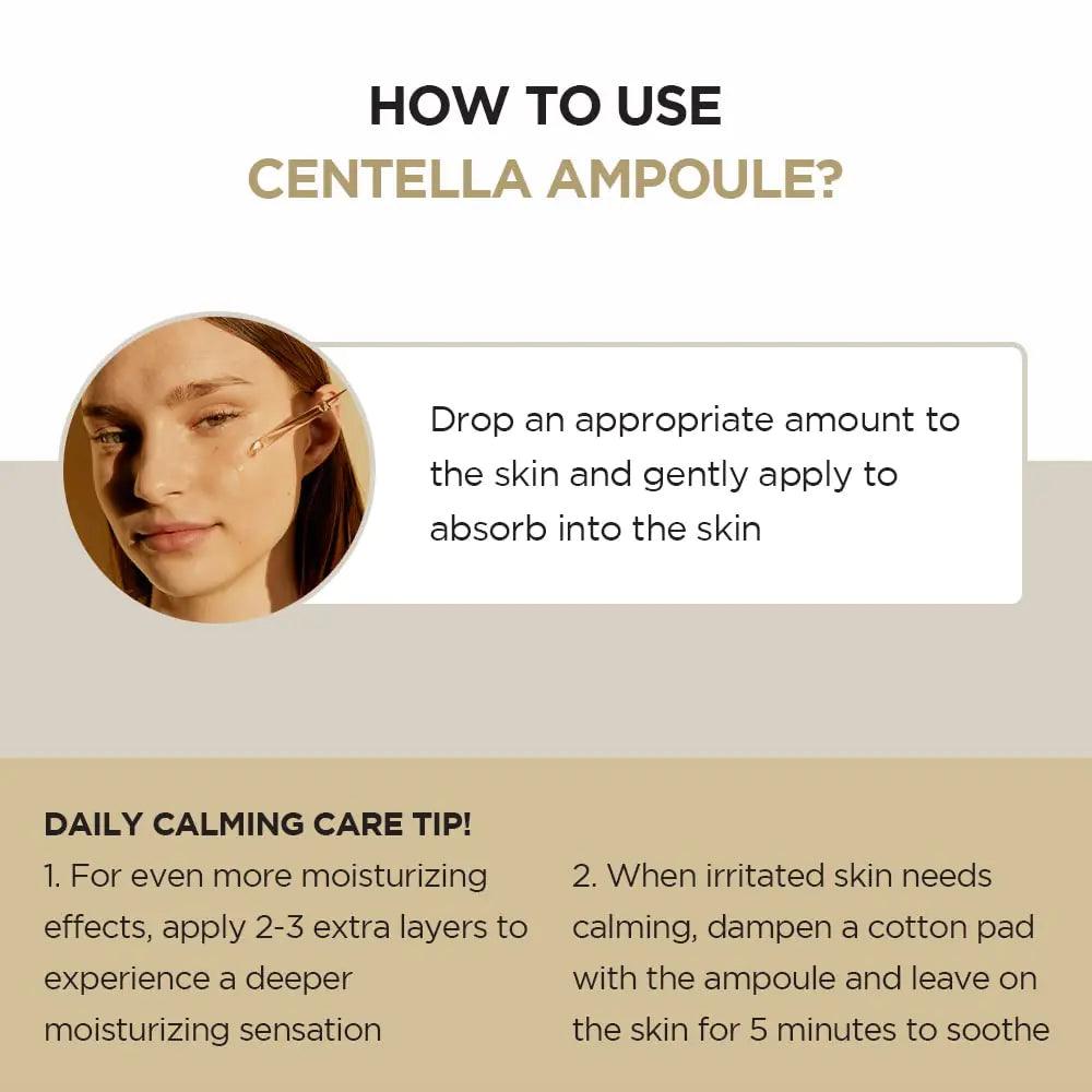 SKIN1004 Madagascar Centella Asiatica Ampoule Facial Serum 3.38 fl.oz(100ml) 3.38 Fl Oz (Pack of 1) - Evallys.com # #