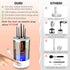 Electric Makeup Brush Cleaner, Cosmetic Brush Cleaner, Automatic Spinning Makeup Brush Cleaner for All Size Makeup Brush, Gift for Women Wife Friend - Evallys.com # #