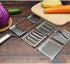 Stainless Steel Grater, Vegetable And Fruit Slicer, Peeler - Evallys.com # #