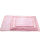 Pet Dog Cat Ice Silk Cold Nest Pad For Cooling In Summer - Evallys.com
