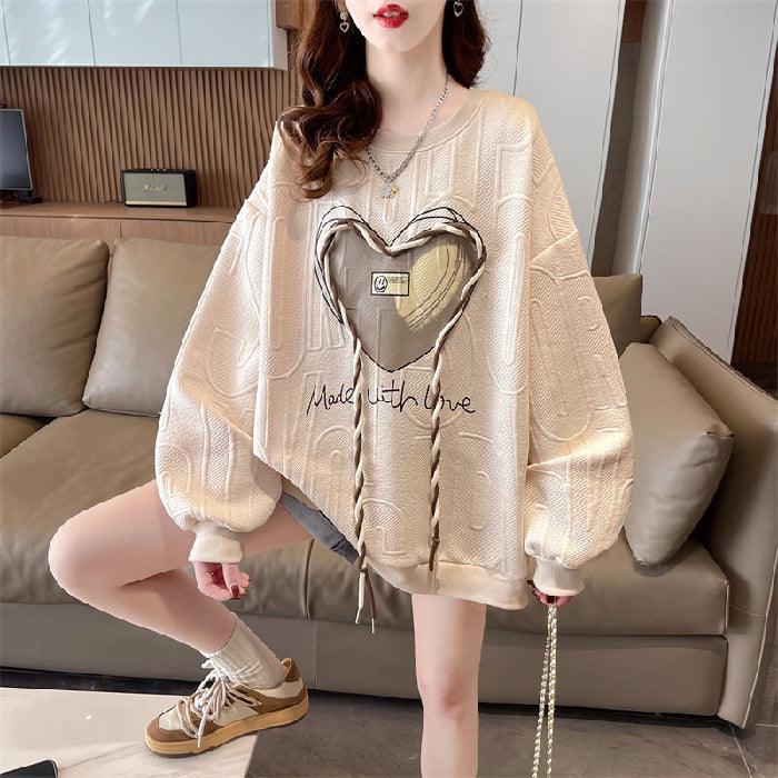 Korean Style Sense Of Design Niche Hooded Long-sleeved Sweater For Women - Evallys.com # #