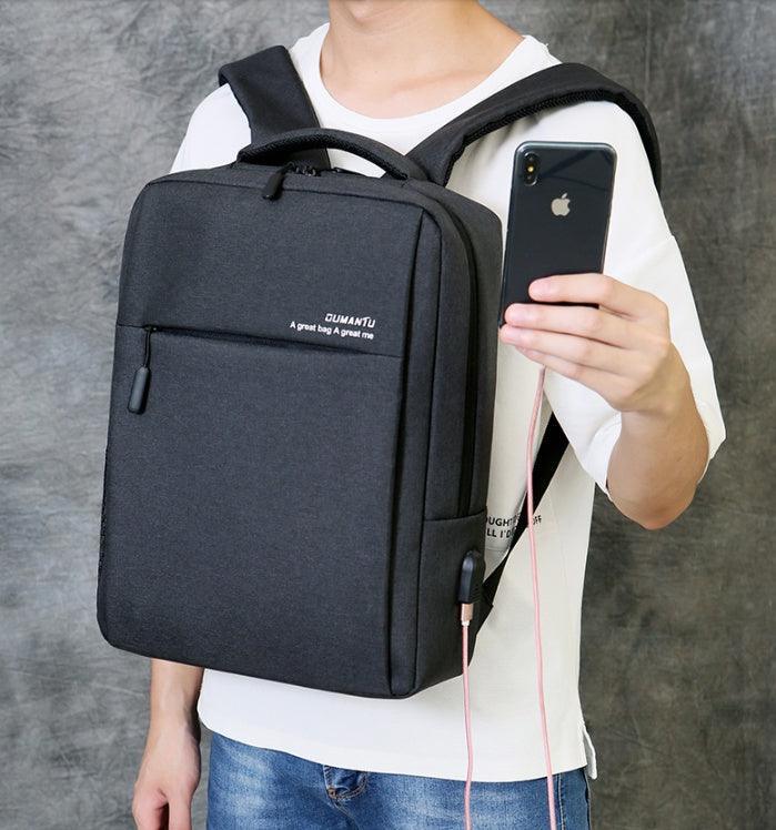 Waterproof and shockproof rechargeable backpack laptop bag - Evallys.com # #