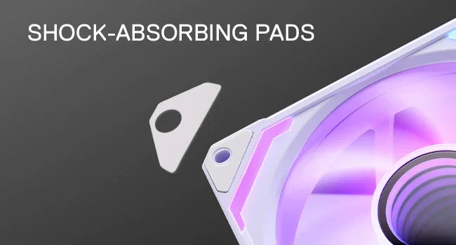 Redragon GCF012 Standard 120mm 4 Pin PWM PC Case Fan for Radiator/Computer Case Cooling, 120x120x25mm, 3 Pack, White - Evallys.com