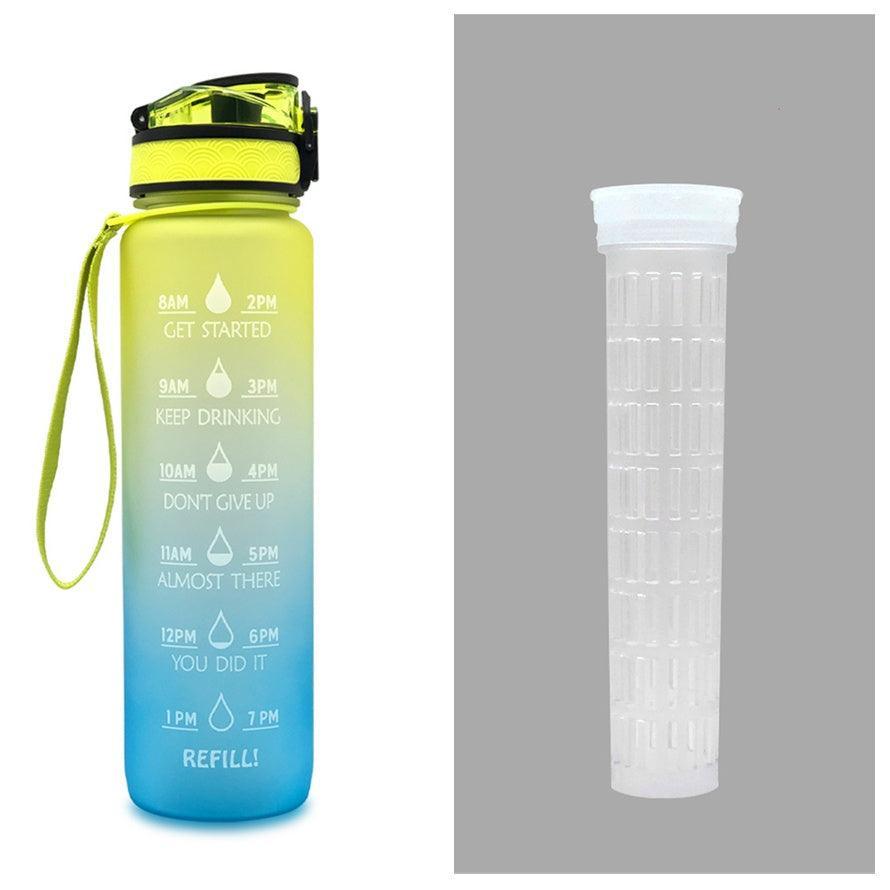 1L Tritan Water Bottle With Time - Evallys.com # #