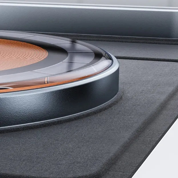 3 IN 1 Magnetic Folding Wireless Charger Station For IPhone Transparent Fast Charging For IWatch And Airpods - Evallys.com