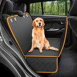 Dog Car Seat Cover View Mesh Pet Carrier Hammock Safety Protector Car Rear Back Seat Mat With Zipper And Pocket For Travel - Evallys.com