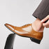 Business Leather Shoes Men's Three Leather Men's Single Shoes Casual - Evallys.com # #