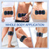 Mini Neck Massager, Lymphatic Drainage Massager, Portable Mini Back Massage Device For Neck Shoulder Back Waist, Remote Control With 8 Modes 19 Levels Adjustable & 5pcs Massage Stickers - Evallys.com # #