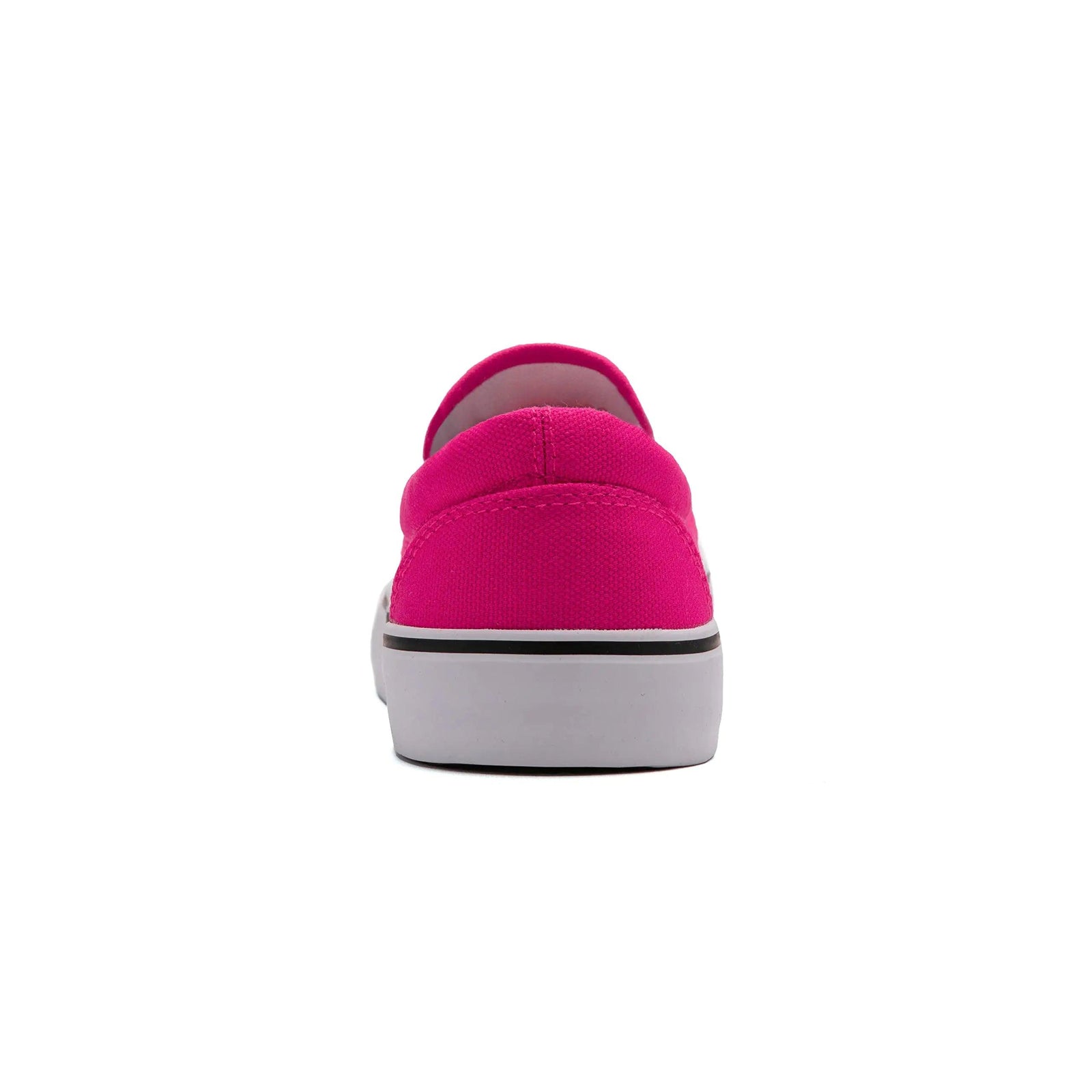 Low-Top Slip Ons Women's Fashion Sneakers Casual Canvas Sneakers for Women Comfortable Flats Breathable Padded Insole Slip on Sneakers Women Low Slip on Shoes 6 Fuschia - Evallys.com # #