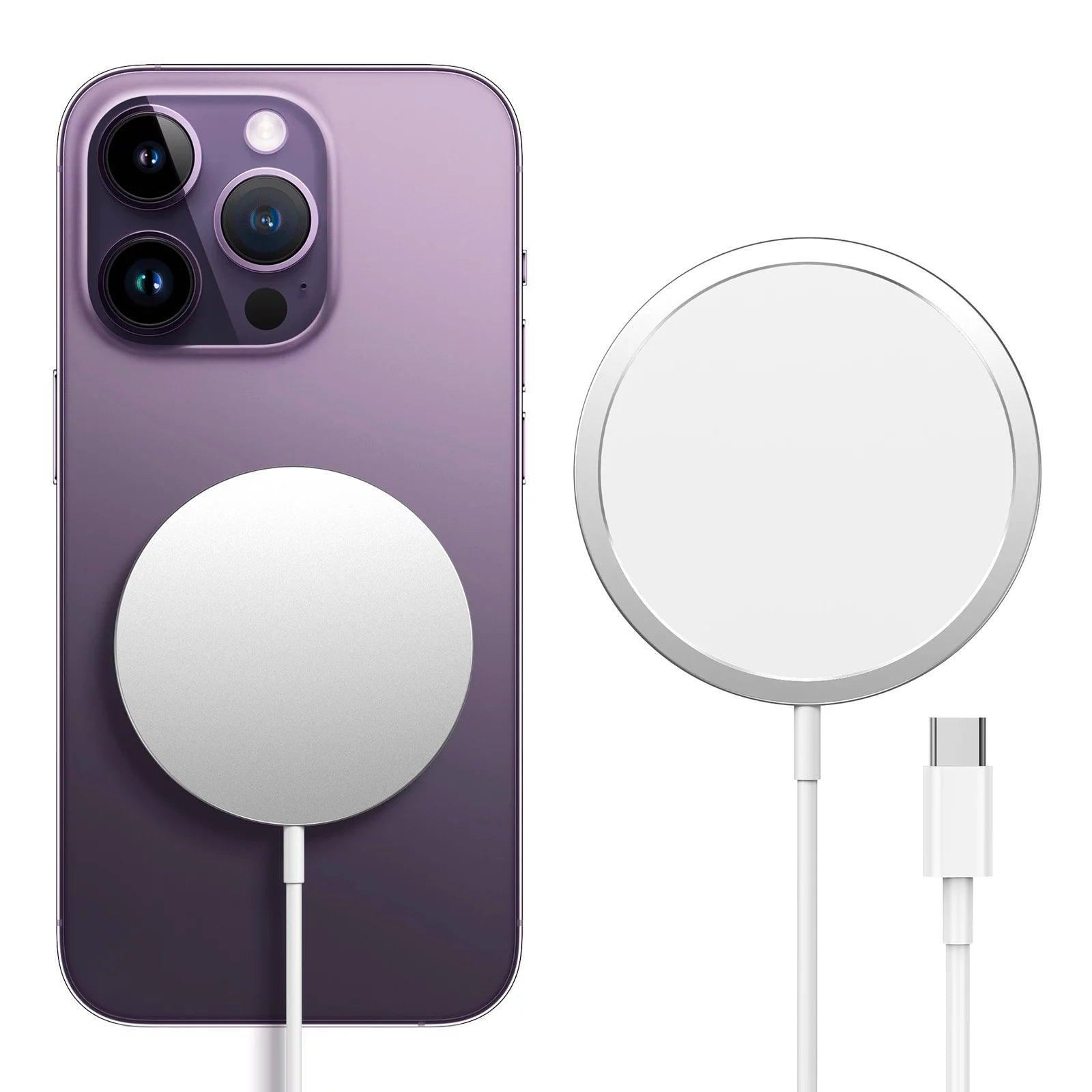 GREPHONE Wireless Charger, Iphone Charger, Magsafe(No Wall Charger) Compatible with Iphone, Air Pods - Evallys.com # #