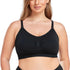 Suekaphin 5PACK Nursing Bra Wireless Bra Women's Sleeping Maternity Bra Breastfeeding Bra Large Black/Nude/Gray/White/Lightblue - Evallys.com # #