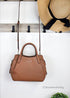 Kate Spade Dumpling Small Gingerbread Leather Satchel Crossbody Bag - Evallys.com # #