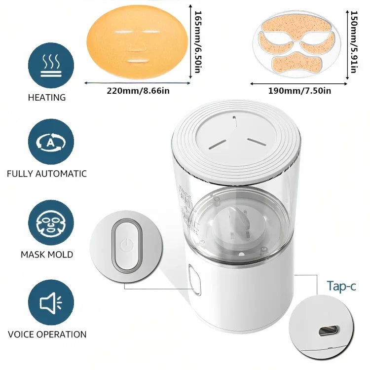 DIY Automatic Face Mask Maker – Fruit & Vegetable Facial Machine for Home Use - Evallys.com
