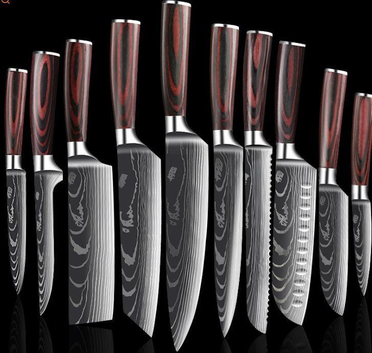 Carpenter's Special Set 6-piece Set 8-piece Set Knife Chef Knife Kitchen Knife Cooking - Evallys.com