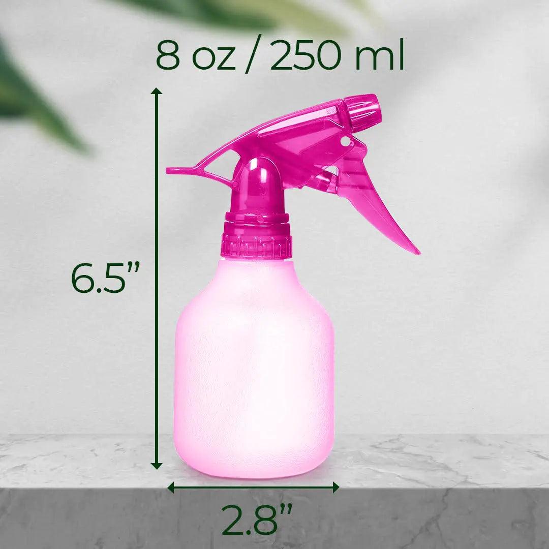 Rayson Empty Spray Bottle Refillable Container, Fine Mist Sprayer Trigger Squirt Bottle for Taming Hair, Hair styling, Watering Plants, Showering Pets (1 Pack, Pink) - Evallys.com # #