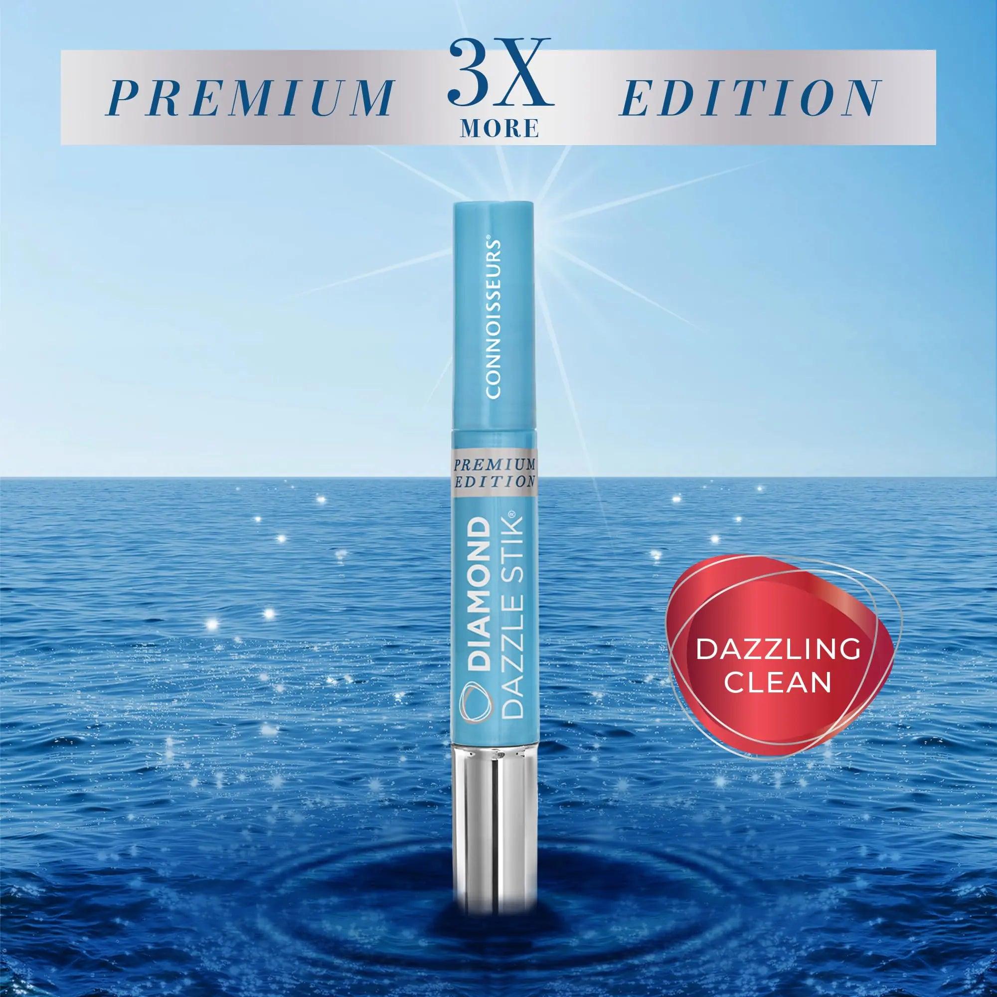 CONNOISSEURS Diamond Dazzle Stik - Portable Diamond Cleaner for Rings and Other Jewelry - Bring Out The Sparkle in Your Diamonds and Precious Stones Diamond Dazzle Stik Large - Evallys.com # #