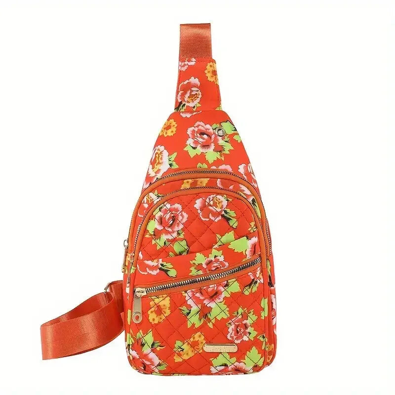 Lightweight Crossbody Sling Bag - Adjustable Strap, Zip Closure, Perfect For Travel, Sports & Hiking - Evallys.com