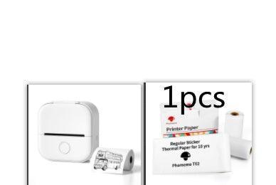 Portable Mini Thermal Label Printer Home Photo Printer Student Wrong Question Printer Bluetooth Mini Label Printer Price Tag - Evallys.com