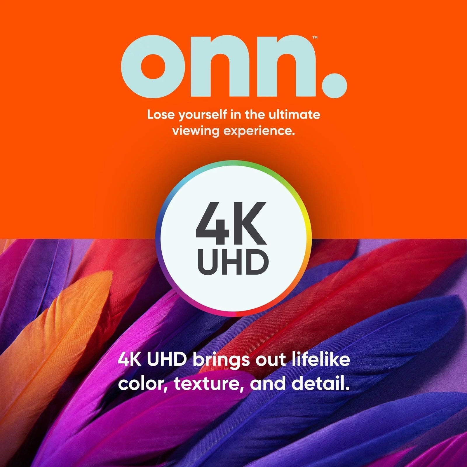 Onn. 50” Class 4K UHD (2160P) LED Roku Smart Television HDR (100012585) - Evallys.com # #