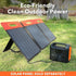 GOLABS R150 Portable Power Station, 204Wh Lifepo4 Battery with 160W AC, PD 60W, 12V DC, Type C QC3.0 Outles, Solar Generator Backup Power Supply for Outdoors Camping Fishing Emergency Home Orange - Evallys.com # #