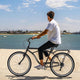 Multifunction 26 Inch 7 Speed Bike, Steel Frame, Upright Comfortable Seat, U-brake, Multi-function Rear Rack, Multicolor, Beach Bikes For Men And Women - Evallys.com