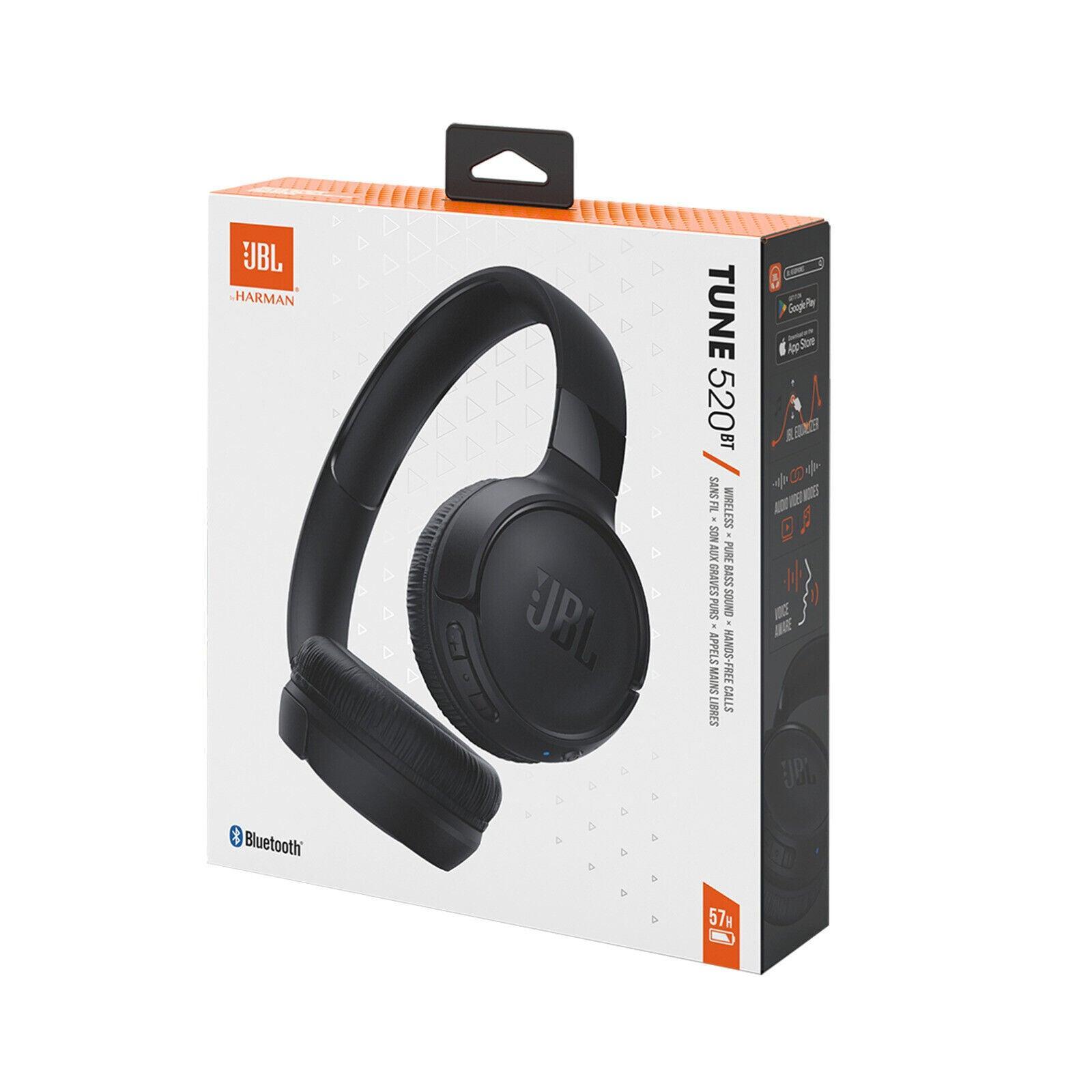 JBL Tune 520BT Wireless Bluetooth On-Ear Headphones - Evallys.com # #