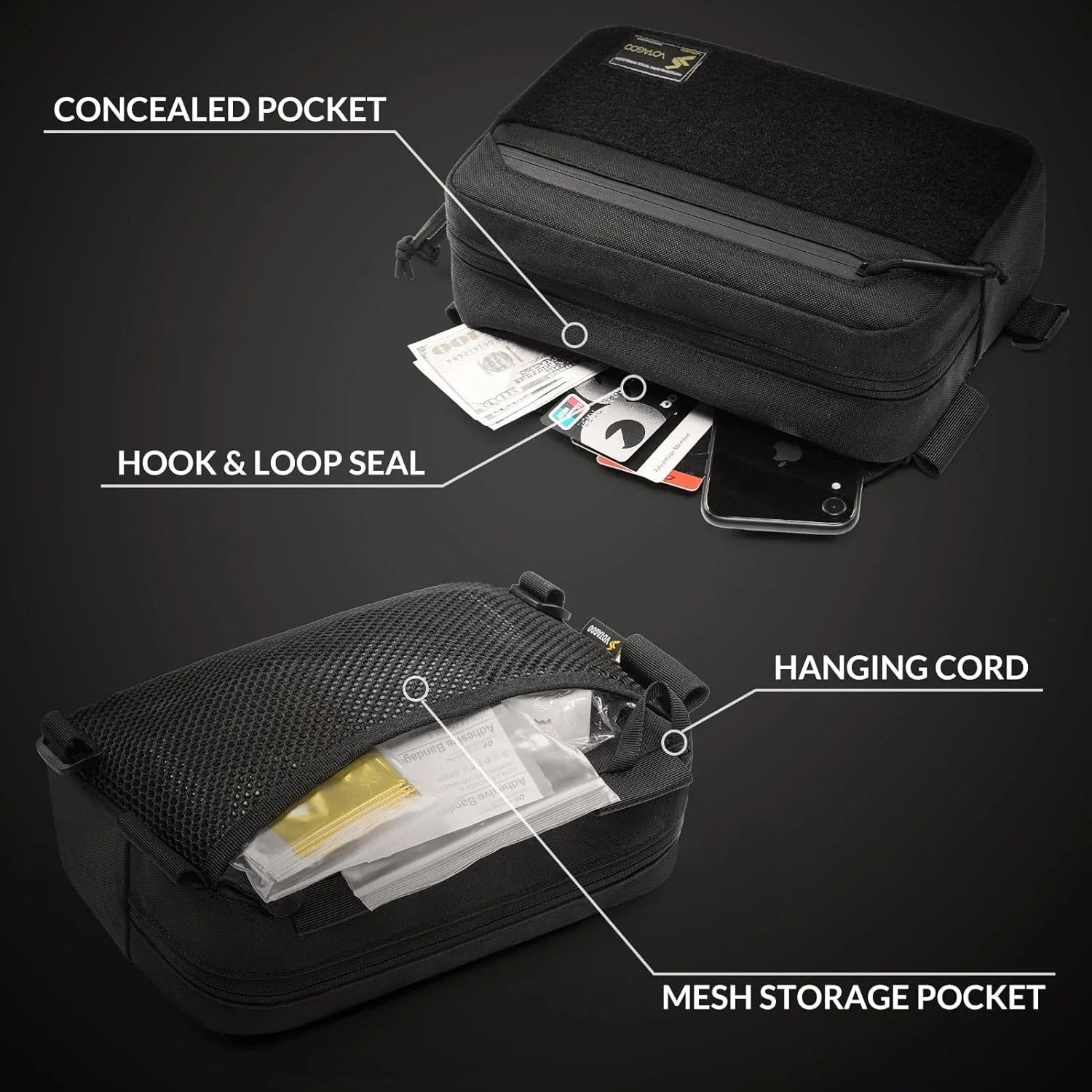 Tactical Fanny Pack EDC Waist Bag For Outdoor Shooting Fishing - Evallys.com