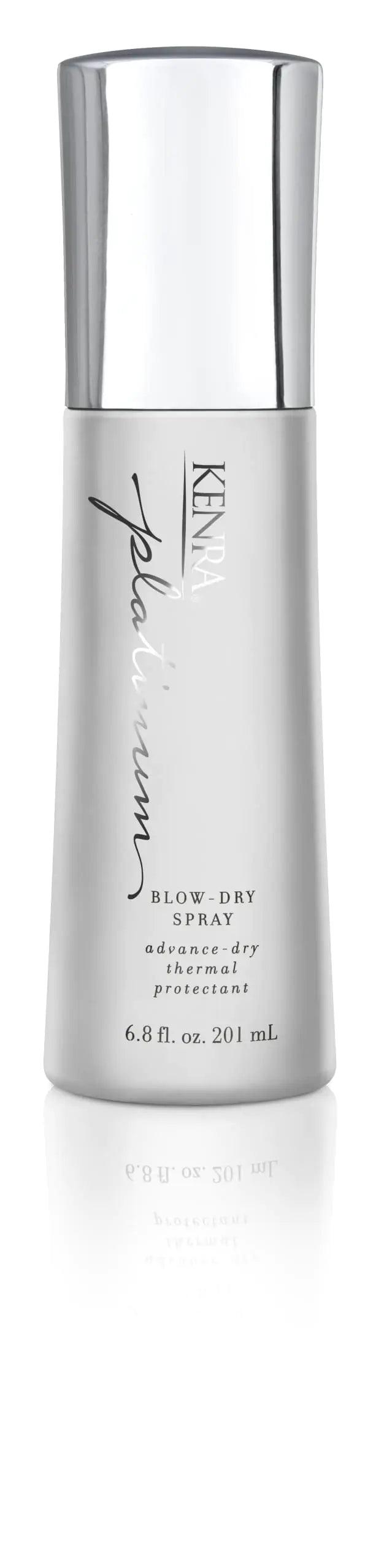 Kenra Platinum Blow-Dry Spray | Time-Saving Heat Protectant | Detangles, Smooths, and Softens | Eliminates Frizz & Resists Humidity | Medium To Coarse Hair 5.1 Fl Oz (Bundle) - Evallys.com # #