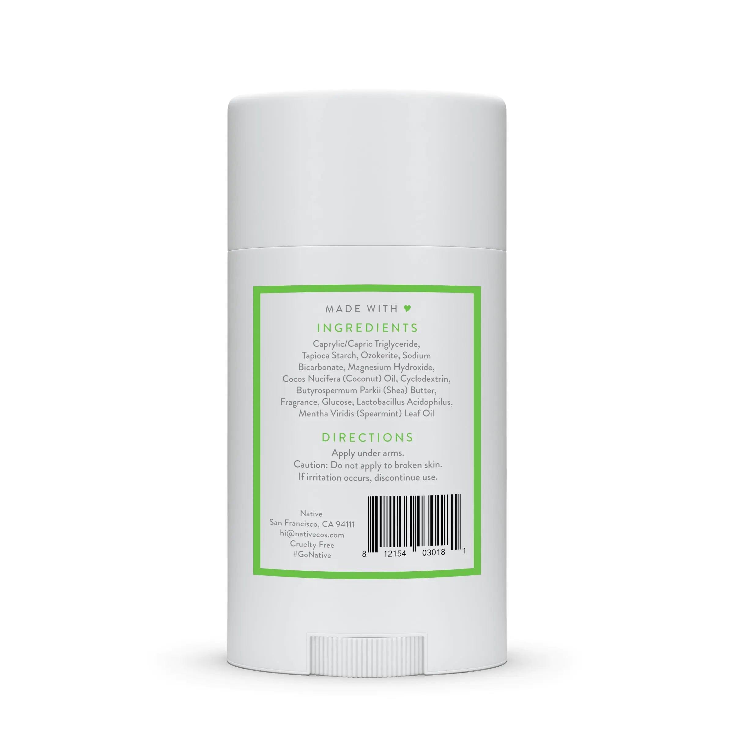 Native Deodorant Contains Naturally Derived Ingredients, 72 Hour Odor Control | Deodorant for Women and Men, Aluminum Free with Baking Soda, Coconut Oil and Shea Butter | Cucumber & Mint - Evallys.com # #