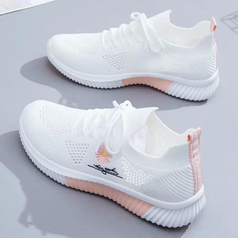 New Women Sneakers 2024 Summer Autumn High Heels Ladies Casual Shoes Women Wedges Platform Shoes Female Thick Bottom Trainer - Evallys.com # #