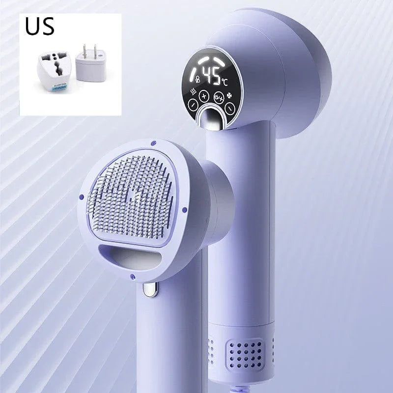 Smart Pet Hair Dryer Dog Golden Retriever Cat Grooming Hairdressing Blow & Comb Silent No Harm Pet Cleaning Supplies Pet Products - Evallys.com