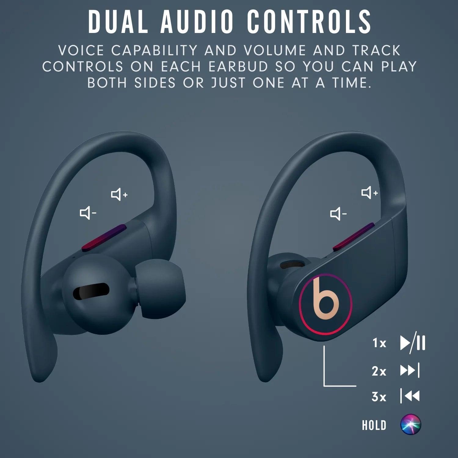 Powerbeats Pro Totally Wireless Earphones with Apple H1 Headphone Chip - Navy - Evallys.com # #