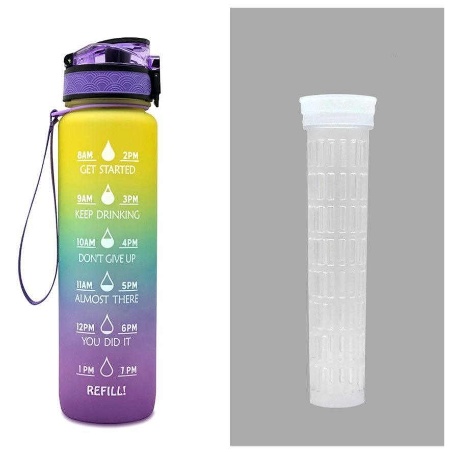 1L Tritan Water Bottle With Time - Evallys.com # #