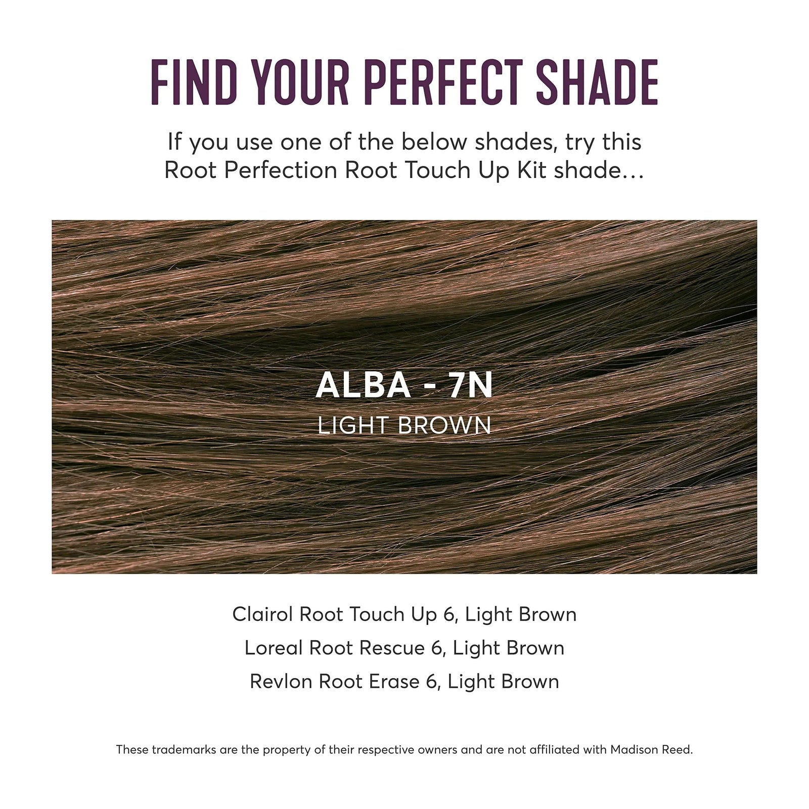 Madison Reed Root Perfection Permanent Root Touch Up, Light Brown 7N Alba, 10 Minutes for 100% Gray Root Coverage, Ammonia-Free Hair Dye, Two Applications 7N Alba - Light Brown - Evallys.com # #