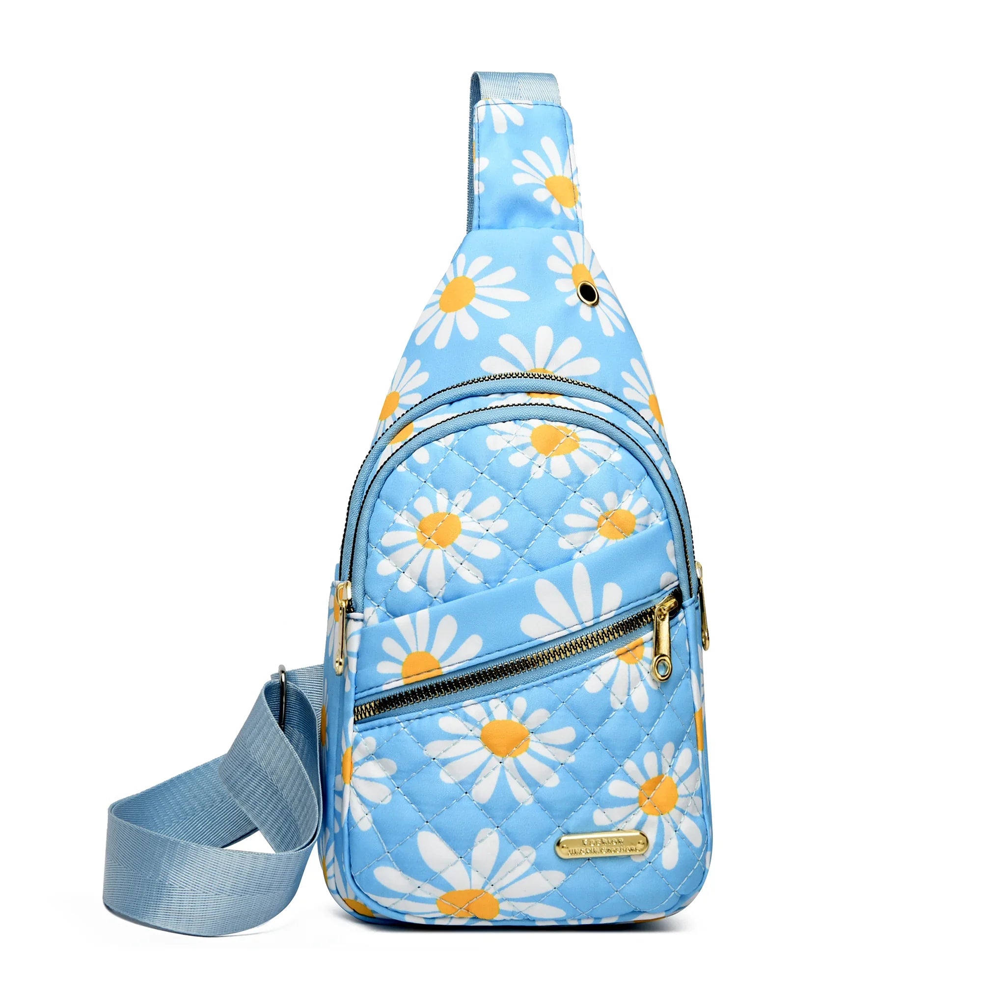 Lightweight Crossbody Sling Bag - Adjustable Strap, Zip Closure, Perfect For Travel, Sports & Hiking - Evallys.com