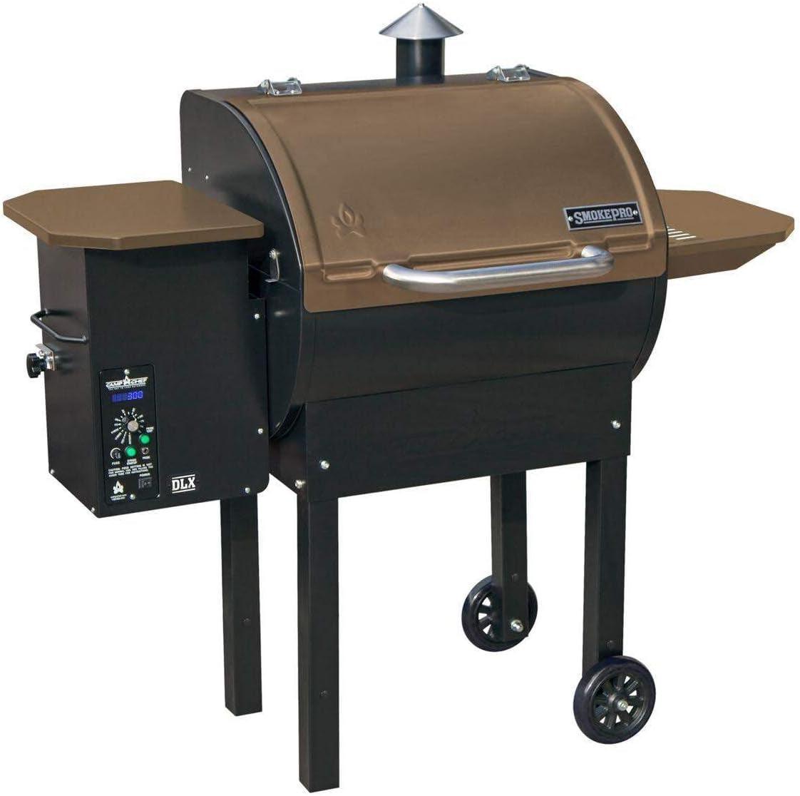 Camp Chef DLX Pellet Grill & Smoker - Outdoor Pellet Smoker & Grill with a PID Gen 2 Digital Controller - Black - Evallys.com # #