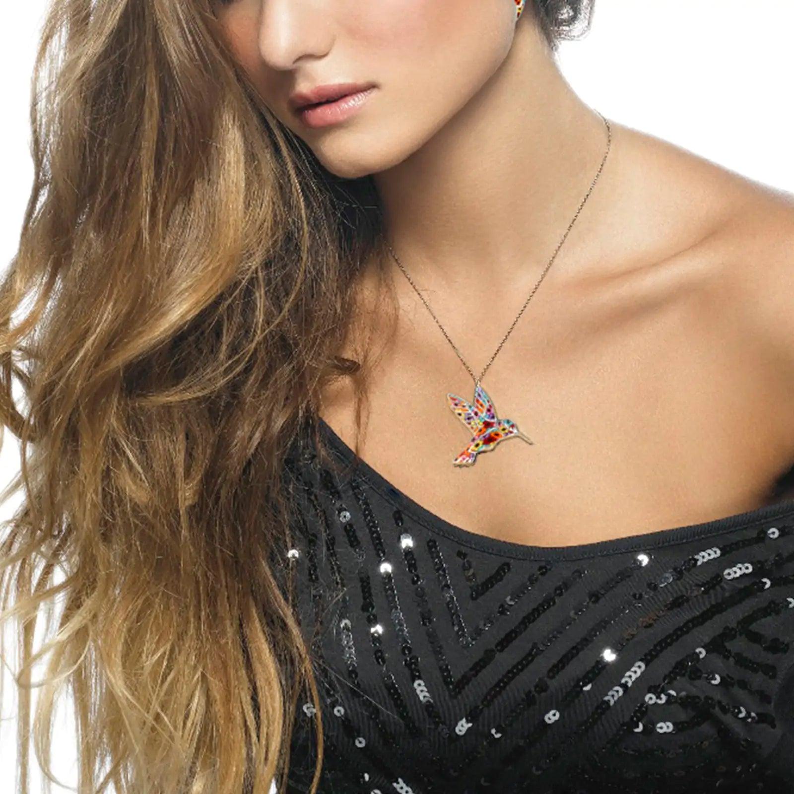 Hummingbird Necklace - Evallys.com