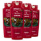 Old Spice Body Wash for Men, Bearglove, Long Lasting Lather, 24 fl oz (Pack of 4) 24 Fl Oz (Pack of 4) - Evallys.com # #