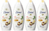 Dove Purely Pampering Body Wash for Dry Skin Shea Butter with Warm Vanilla Effectively Washes Away Bacteria While Nourishing Your Skin, 22 Fl Oz (Pack of 4) Shea Butter and Warm Vanilla 22 Fl Oz (Pack of 4) - Evallys.com # #