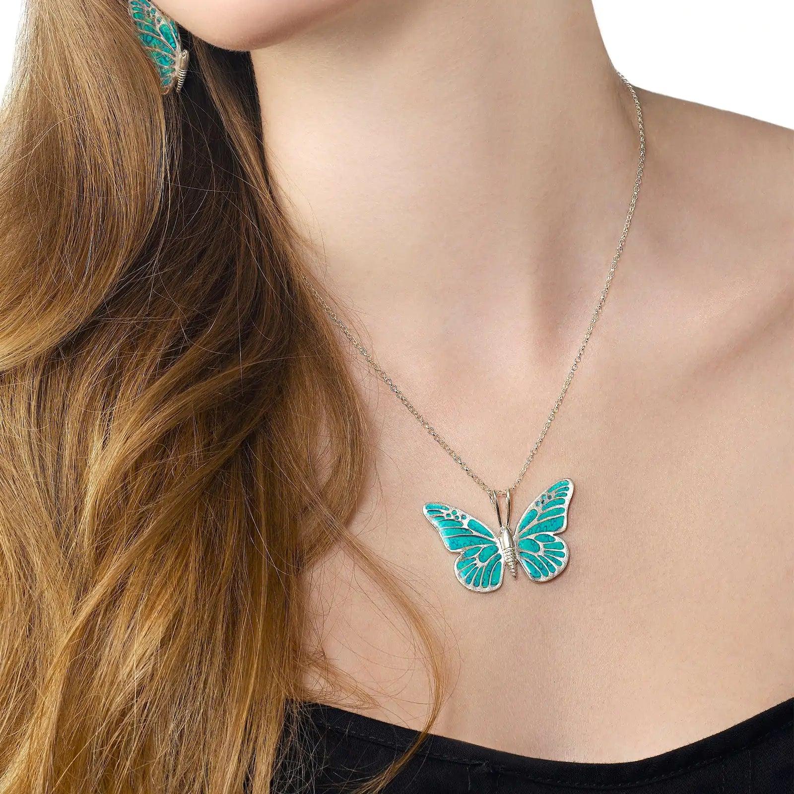 Butterfly Necklace - Evallys.com # #