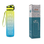 1L Tritan Water Bottle With Time - Evallys.com