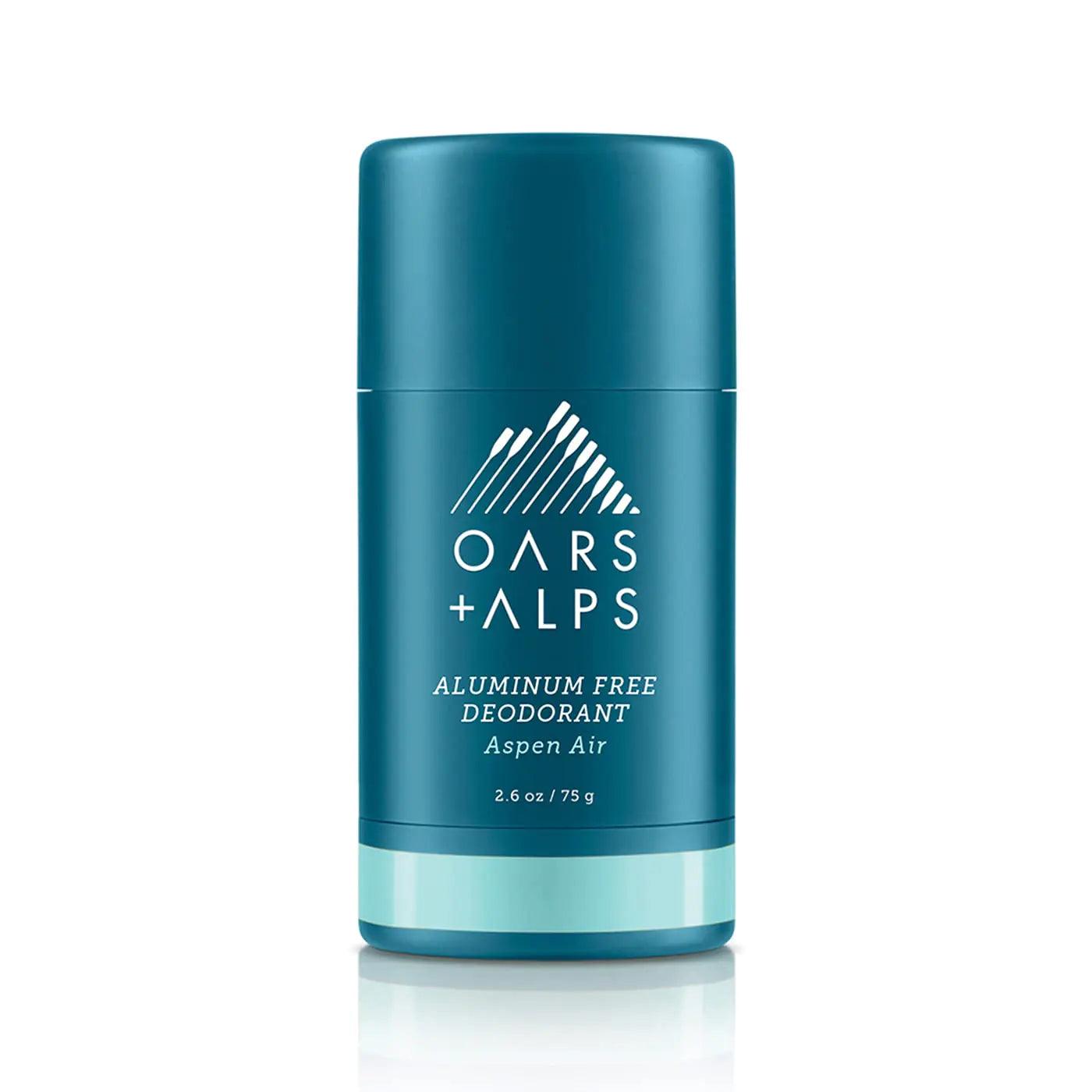 Oars + Alps Aluminum Free Deodorant for Men and Women, Dermatologist Tested and Made with Clean Ingredients, Travel Size, Aspen Air, 1 Pack, 2.6 Oz 1ct - Aspen Air 2.6 Ounce (Pack of 1) - Evallys.com # #