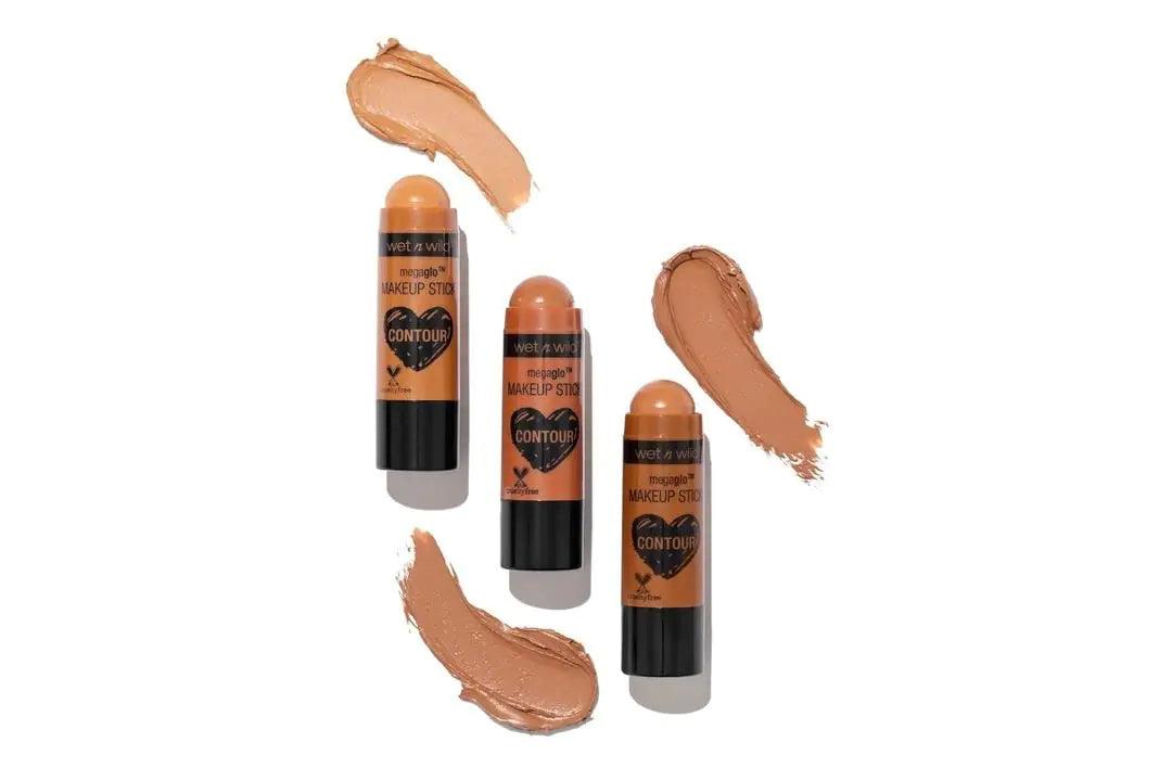 wet n wild MegaGlo Makeup Stick, Buildable Color, Versatile Use, Cruelty-Free & Vegan - Call Me Maple and Conceal and Contour Neutral Follow Your Bisque,1 Ounce (Pack of 1),807 Bundle Makeup Stick + Stick, Follow Your Bisque - Evallys.com # #