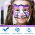 MEICOLY Light Purple Face Paint Stick,Cream Lavender Body Paint Stick,Sweatproof Pale Purple Eye Black for Sports Football/Baseball/Softball,Violet Lilac Face Paint for Halloween SFX Ursula Cosplay light purple eye black - Evallys.com # #