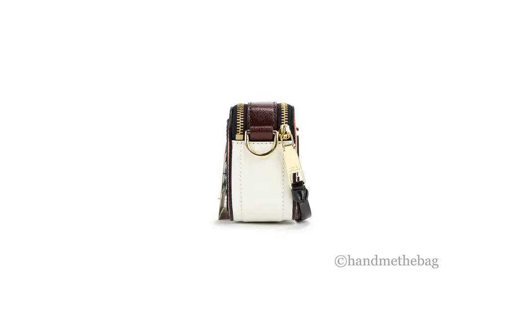 Marc Jacobs The Americana Snapshot Saffiano Leather True Red Shoulder Handbag - Evallys.com # #