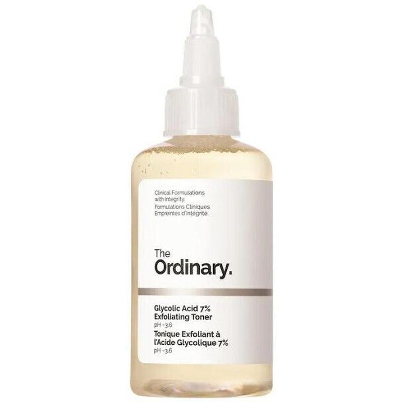 The Ordinary Glycolic Acid 7% Toning Resurfacing Solution Mini Size 100 ML - Evallys.com # #